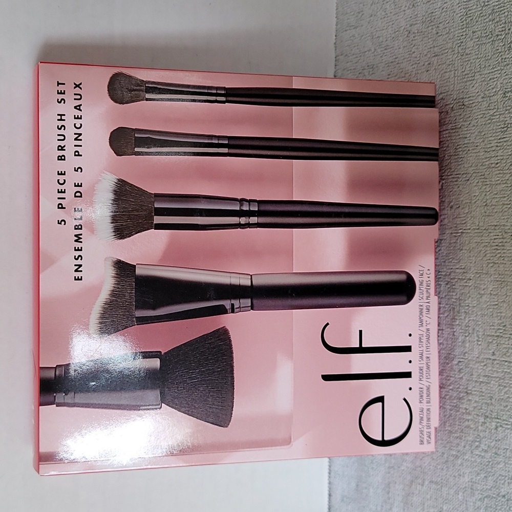 e.l.f. cosmetics 5 piece brush set
